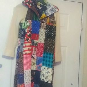 Friends, this item is SOLD. Vintage Patchwork Coat by Periphery